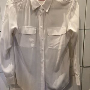 Equipment silk blouse